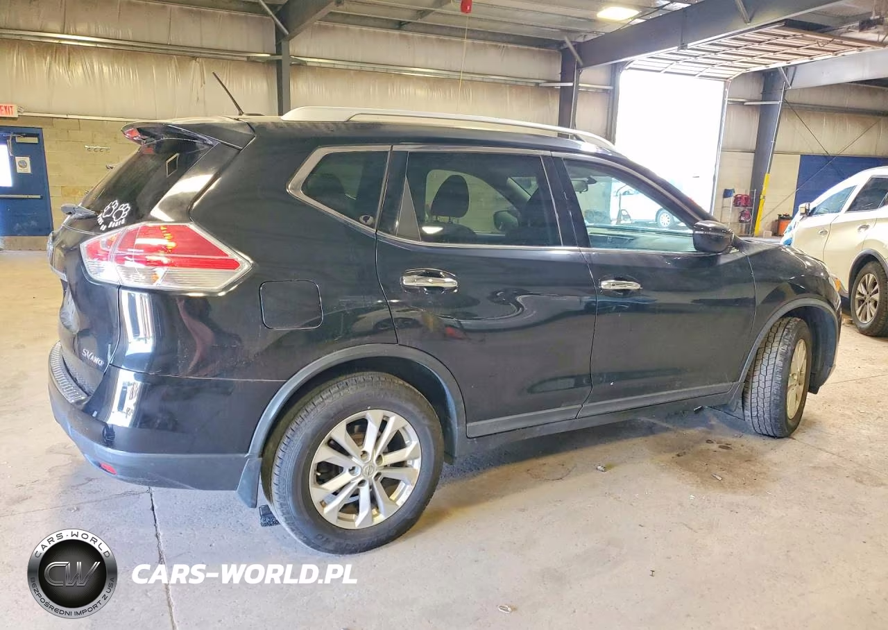 2016 Nissan Rogue Sv VIN:KNMAT2MV9GP607478 - 3