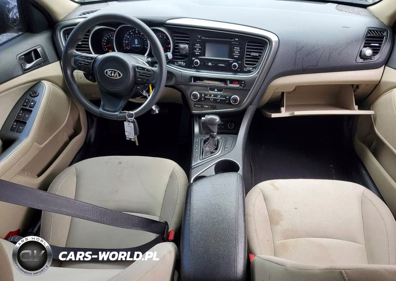 2014 Kia Optima Lx VIN:5XXGM4A75EG285564 - 8