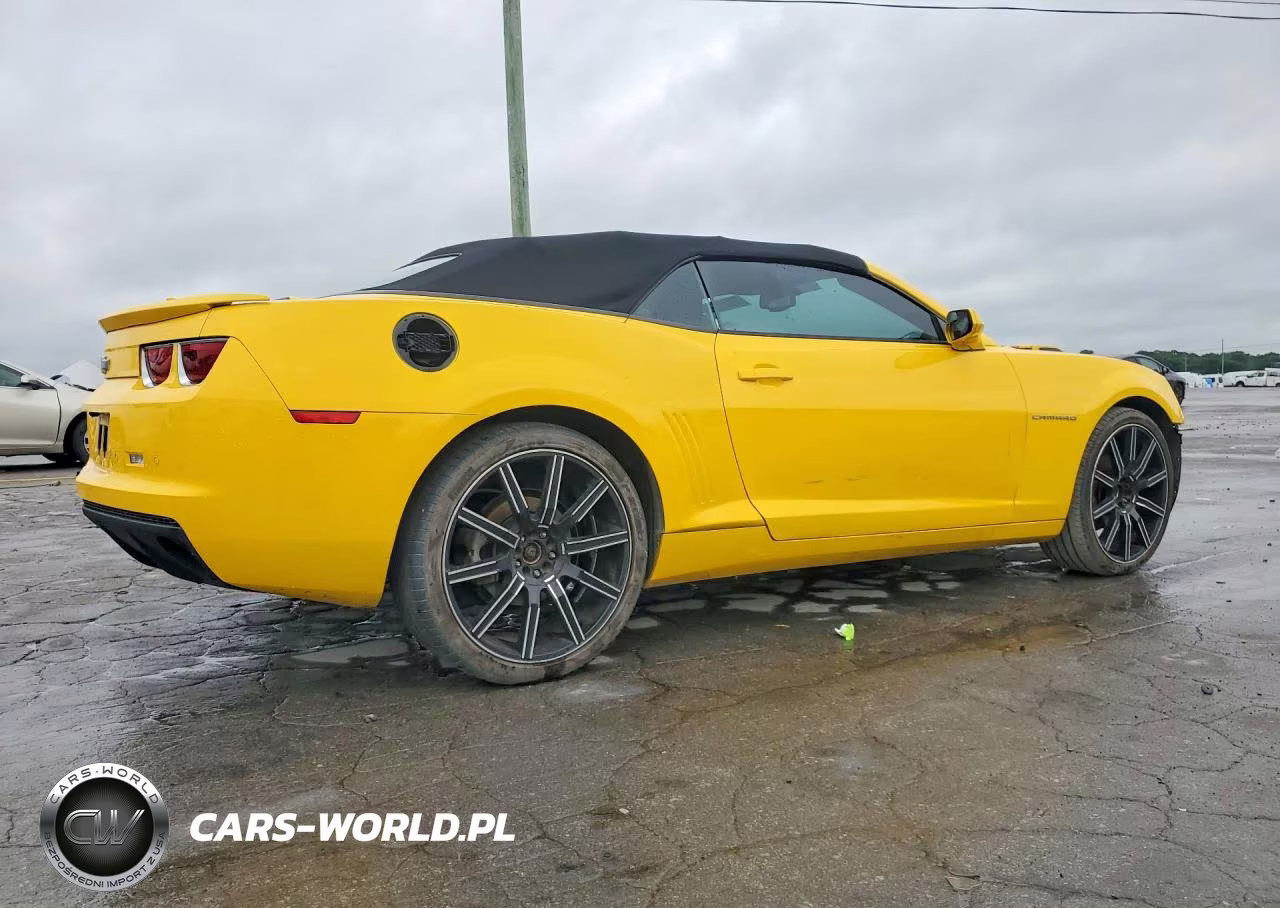 2012 Chevrolet Camaro Lt VIN:2G1FB3D38C9174461 - 3