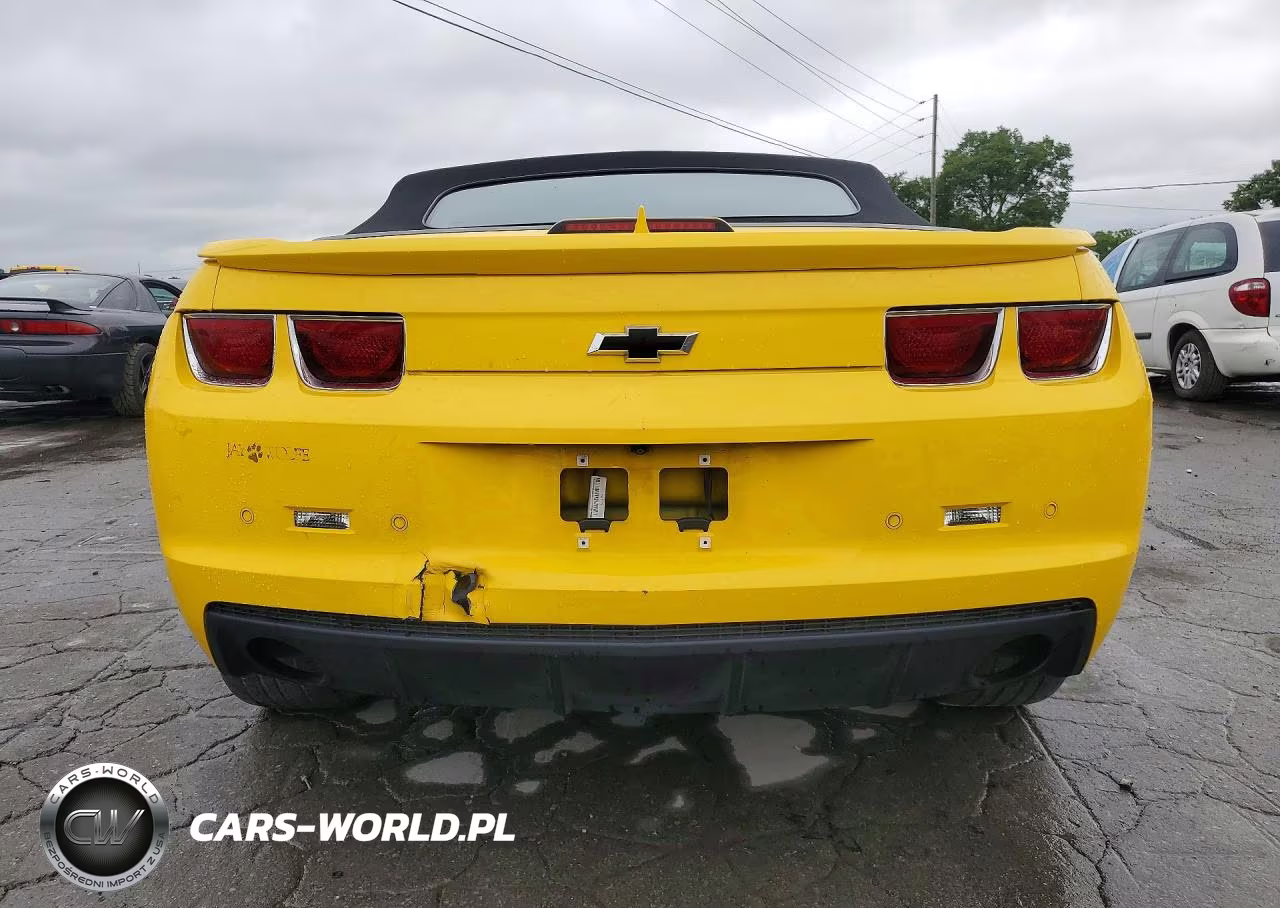 2012 Chevrolet Camaro Lt VIN:2G1FB3D38C9174461 - 6