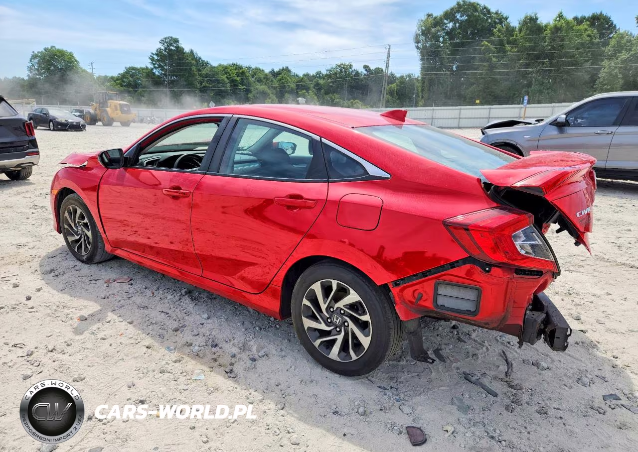 2017 Honda Civic Ex VIN:2HGFC2F71HH532366 - 2