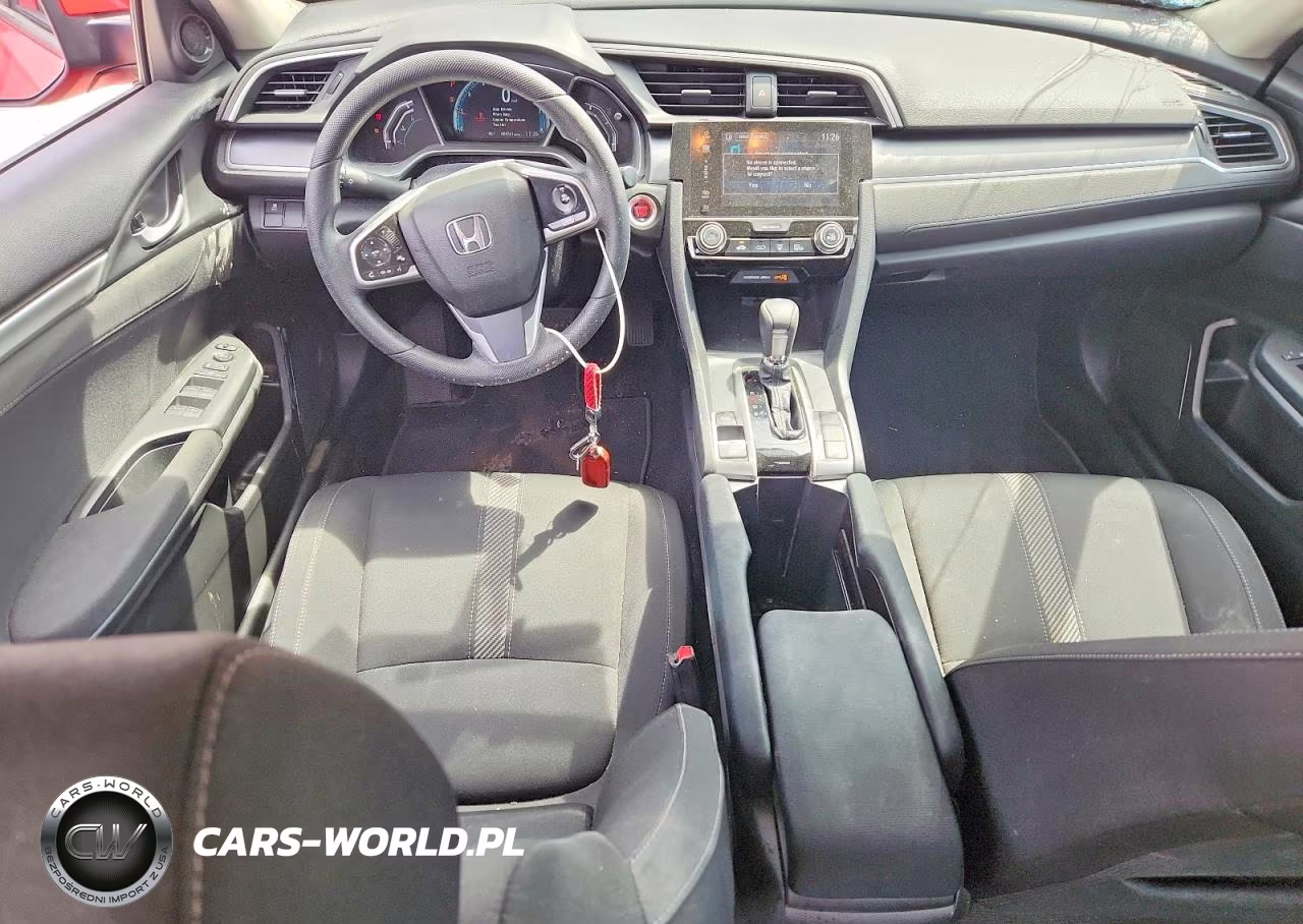 2017 Honda Civic Ex VIN:2HGFC2F71HH532366 - 8