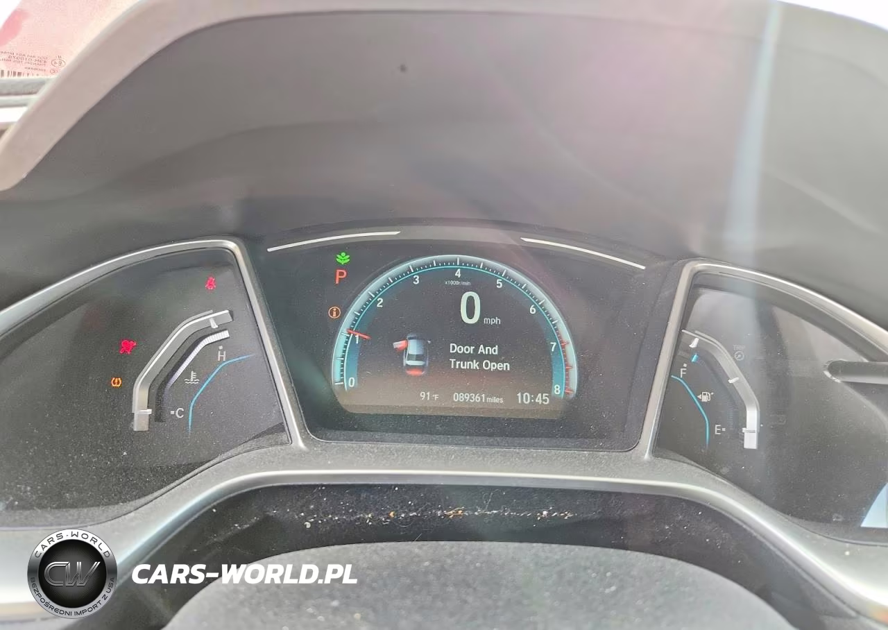 2017 Honda Civic Ex VIN:2HGFC2F71HH532366 - 9
