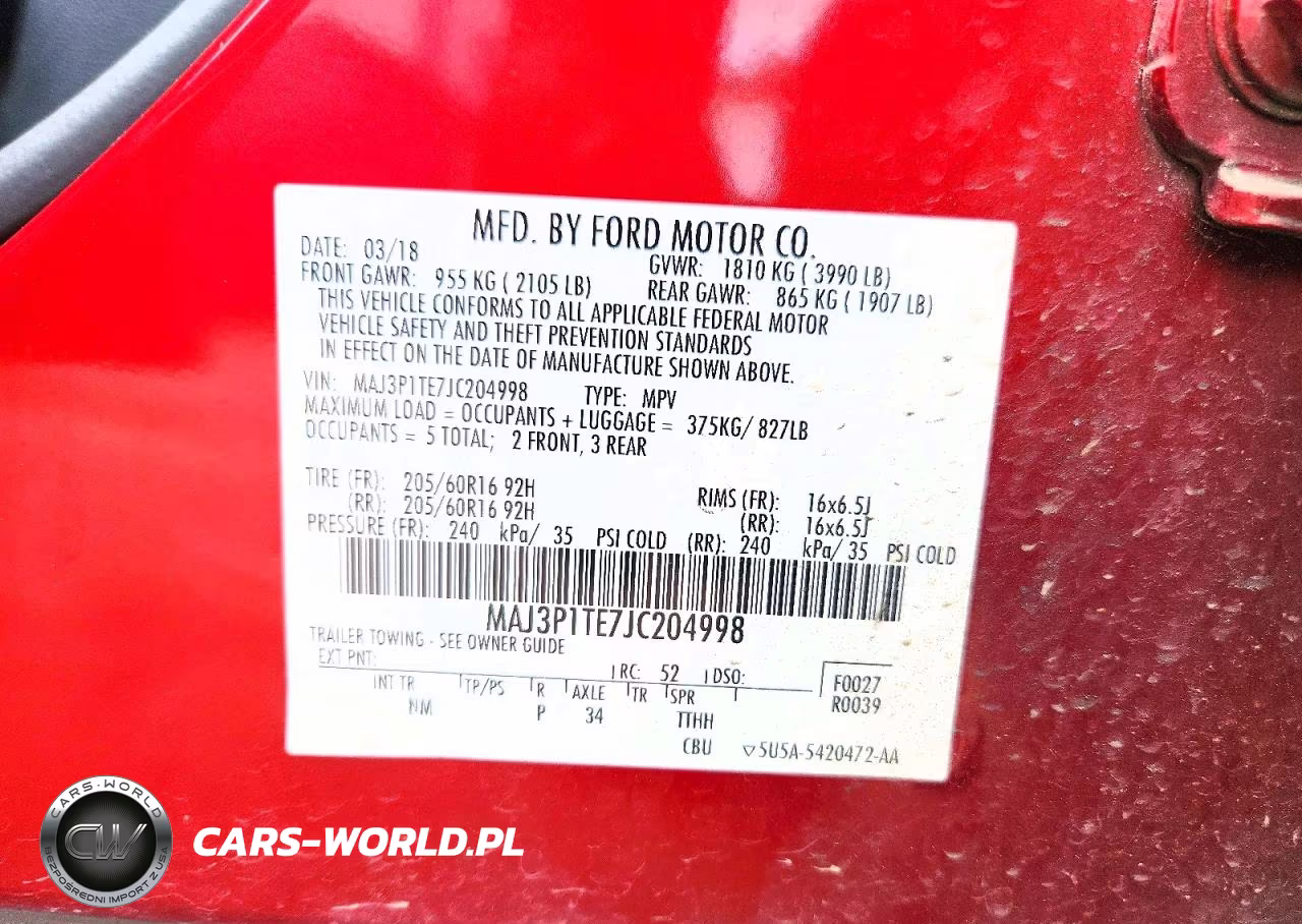 2018 Ford Ecosport Se VIN:MAJ3P1TE7JC204998 - 13