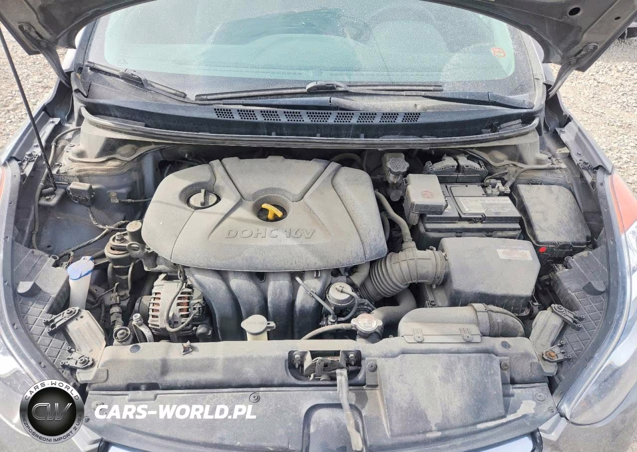 2013 Hyundai Elantra Gls VIN:5NPDH4AE4DH451680 - 11