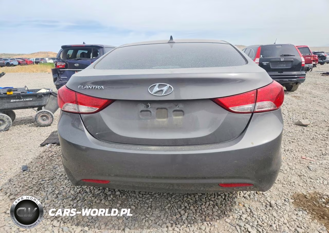 2013 Hyundai Elantra Gls VIN:5NPDH4AE4DH451680 - 6