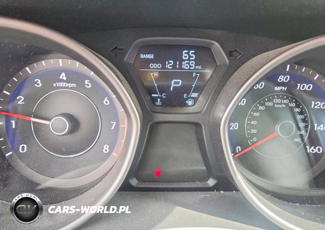 2013 Hyundai Elantra Gls VIN:5NPDH4AE4DH451680 - 9