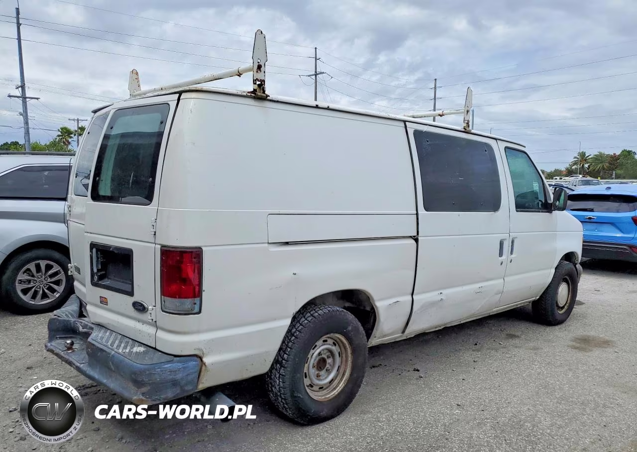 1999 Ford E150 Delivery Van VIN:1FTRE1428XHA67323 - 3