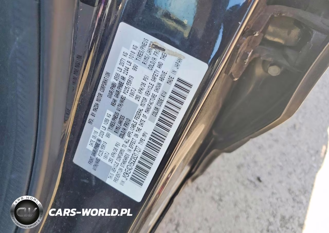 2016 Mazda Cx-5 Gt VIN:JM3KE4DY5G0831707 - 13