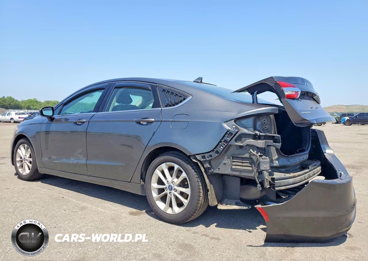 2019 Ford Fusion Se VIN:3FA6P0H72KR183627 - 2