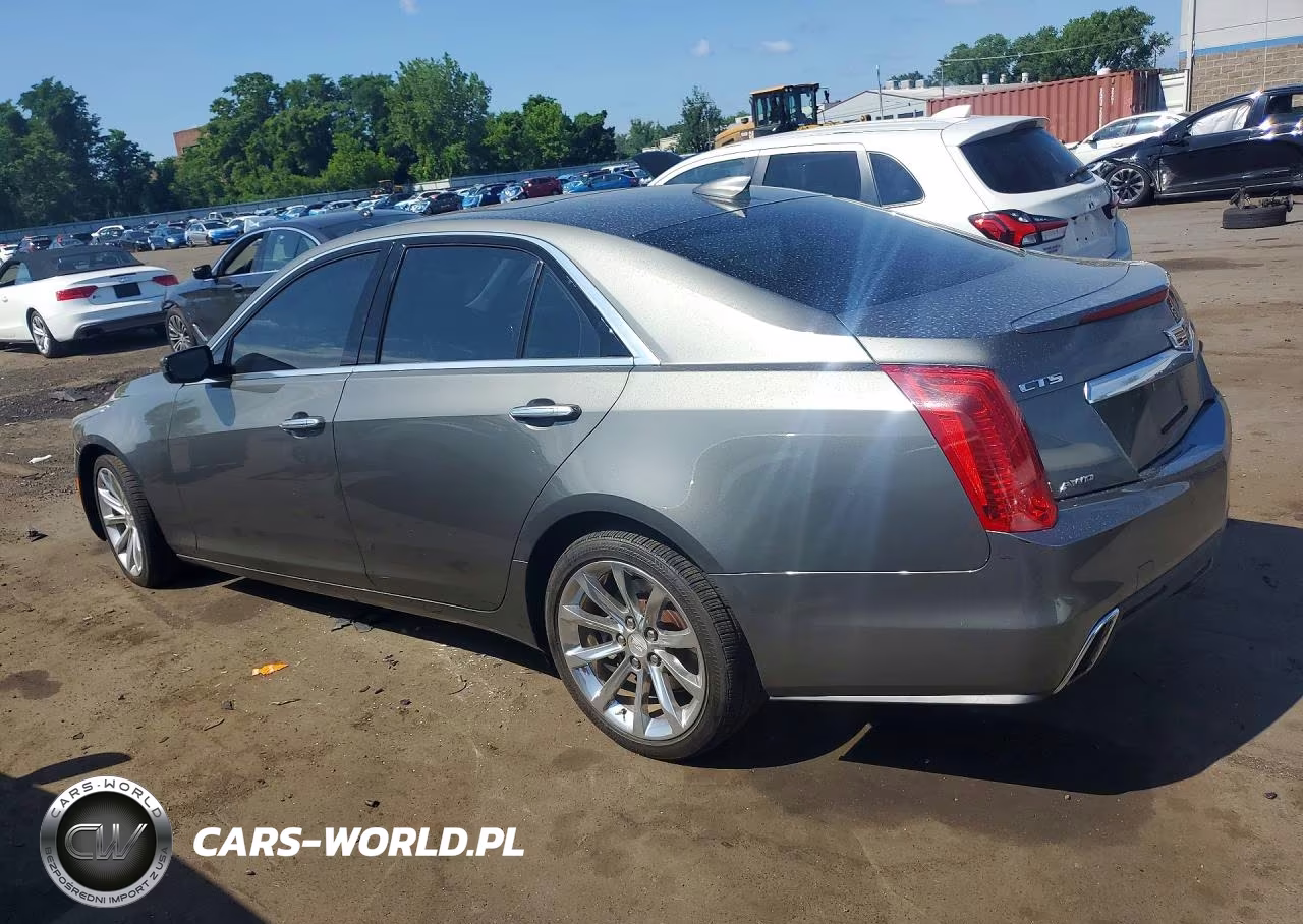 2017 Cadillac Cts Luxury VIN:1G6AX5SS0H0122397 - 2