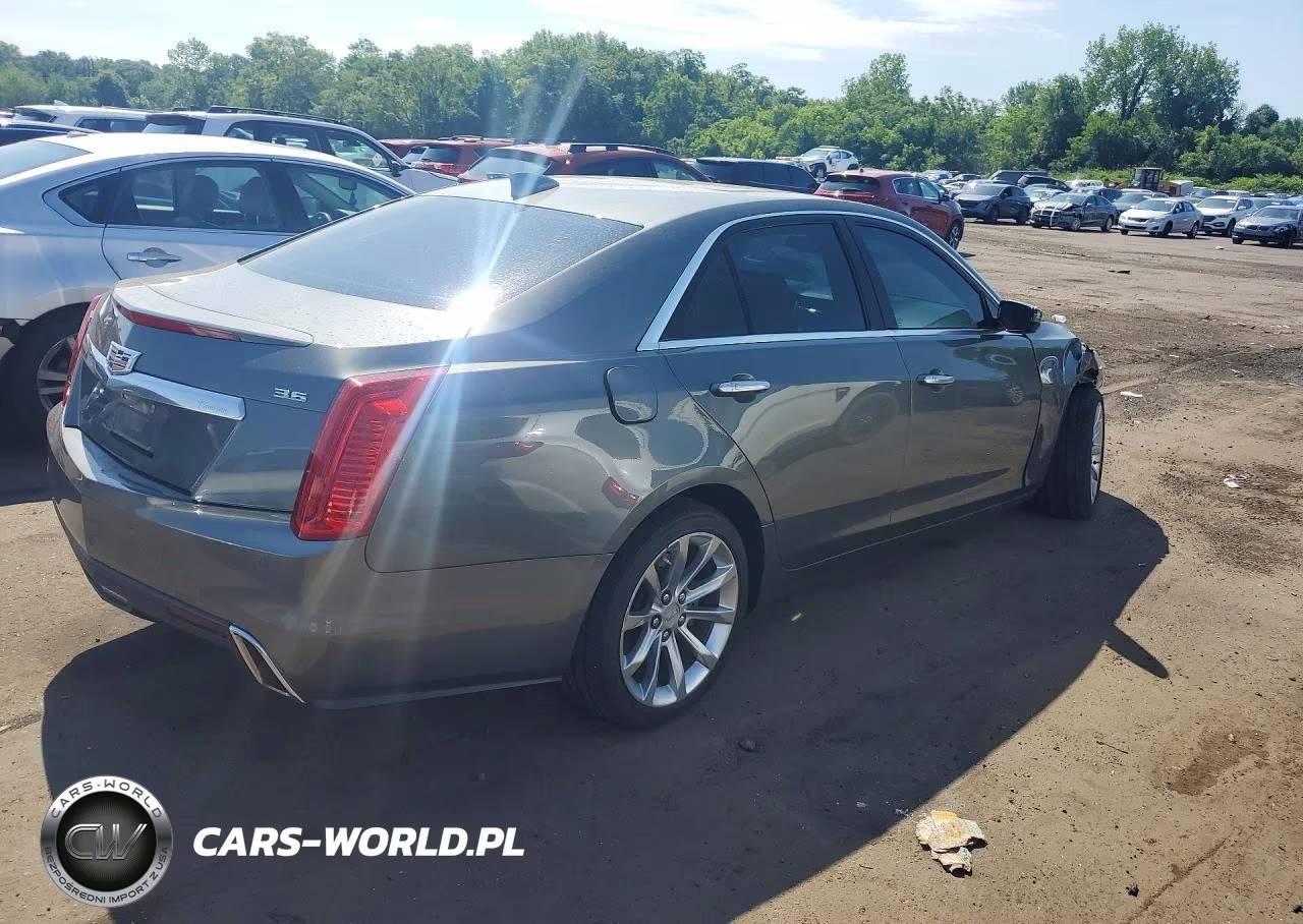 2017 Cadillac Cts Luxury VIN:1G6AX5SS0H0122397 - 3
