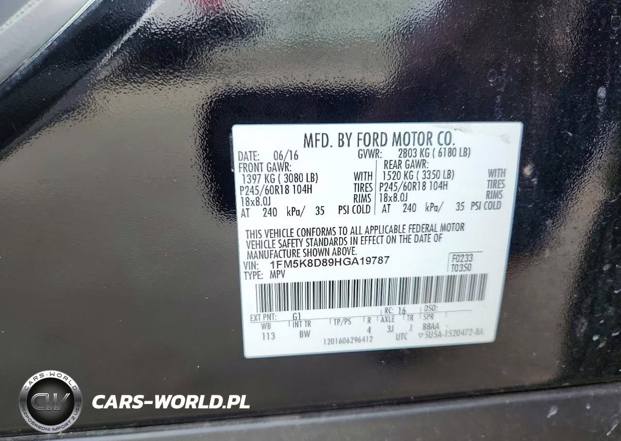 2017 Ford Explorer Xlt VIN:1FM5K8D89HGA19787 - 13