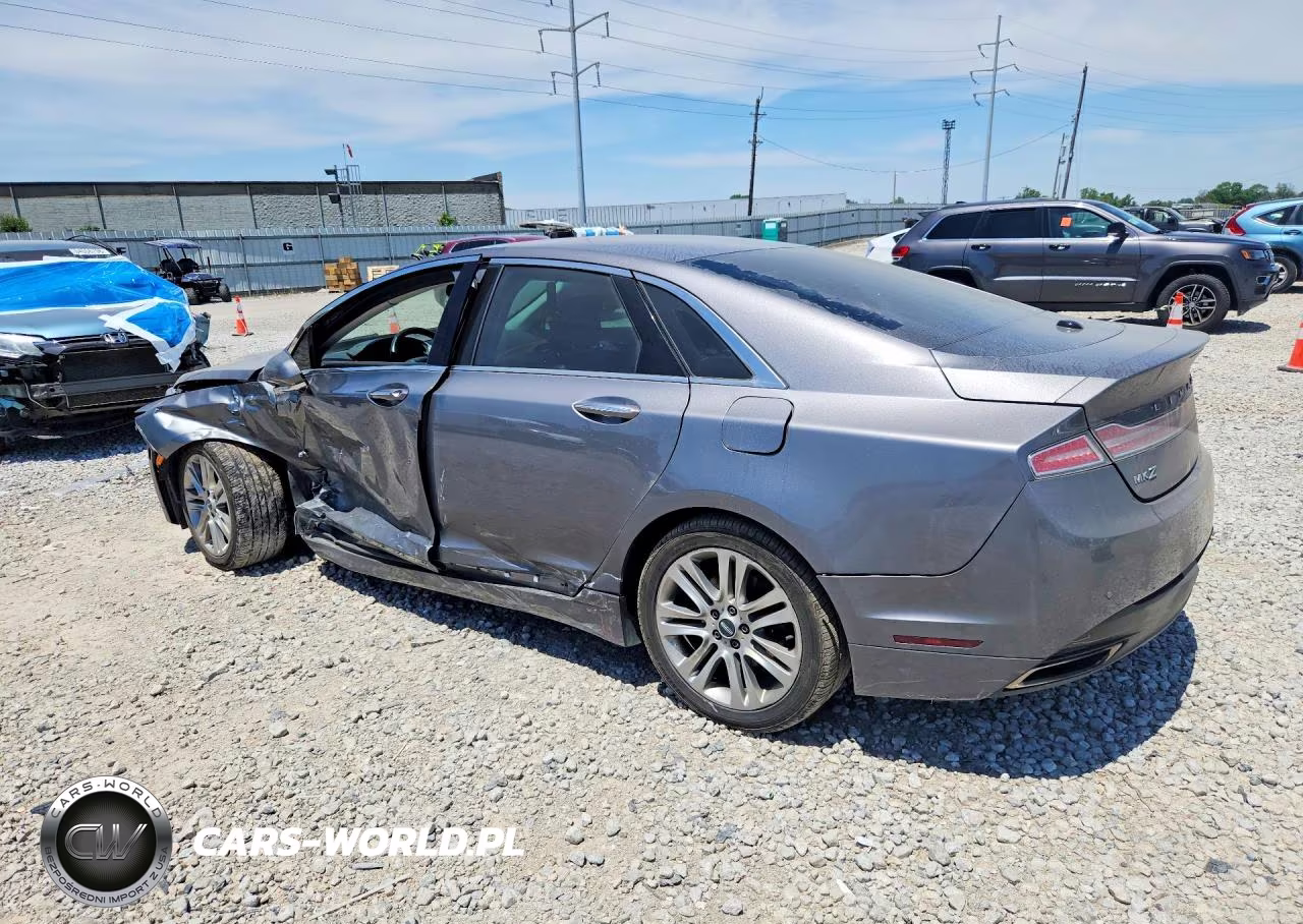 2014 Lincoln Mkz Hybrid VIN:3LN6L2LU1ER809702 - 2