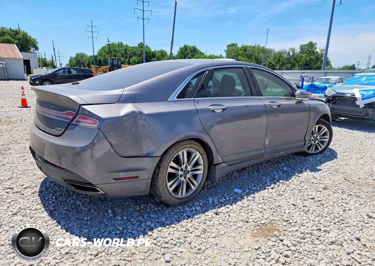2014 Lincoln Mkz Hybrid VIN:3LN6L2LU1ER809702 - 3