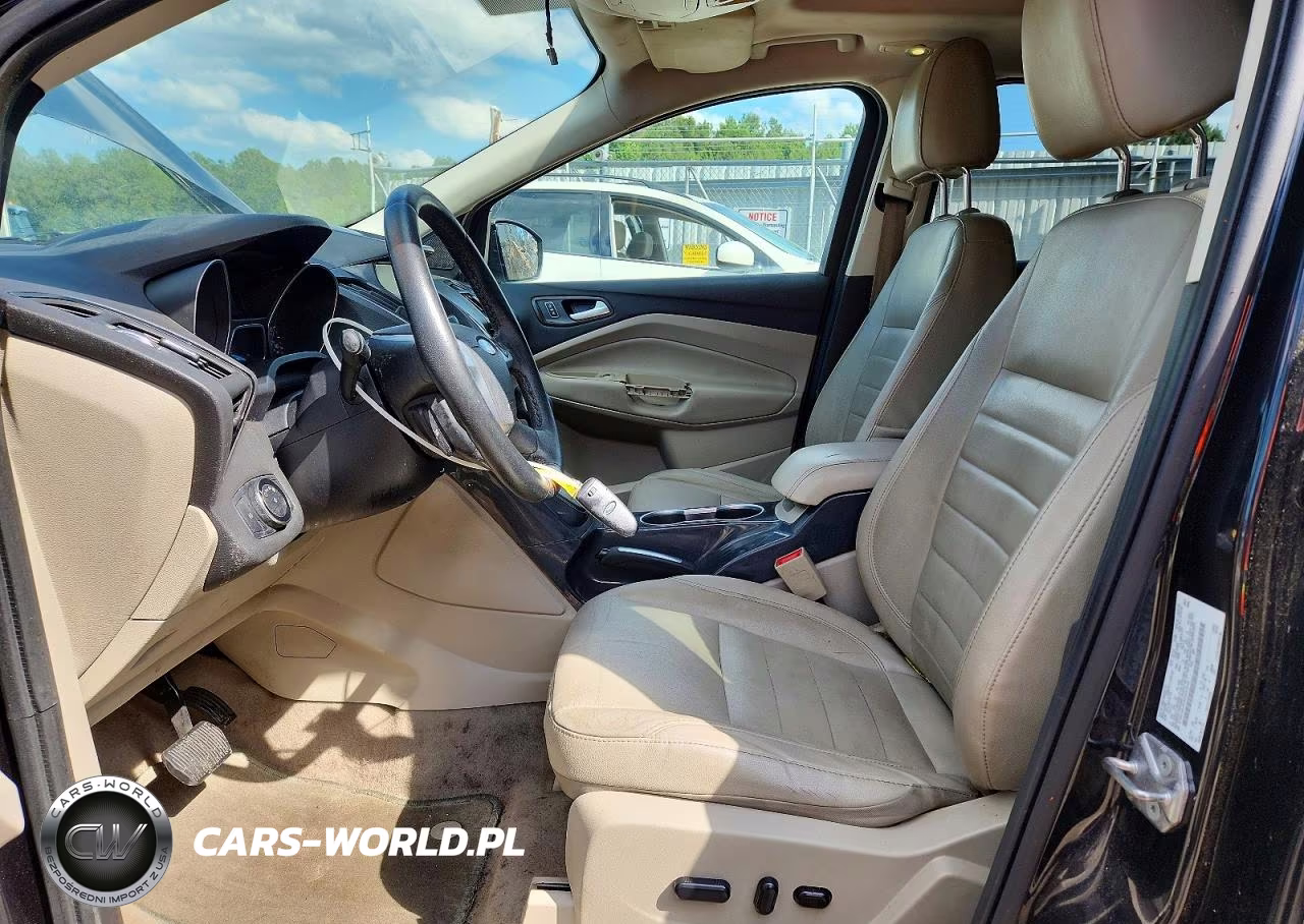 2014 Ford Escape Titanium VIN:1FMCU0JX2EUE21615 - 7