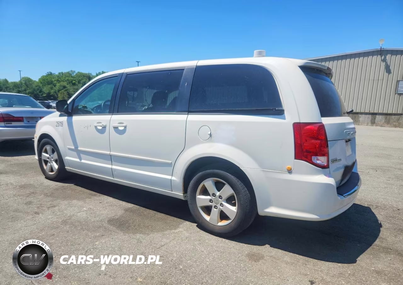 2013 Dodge Grand Caravan Se VIN:2C4RDGBG4DR762628 - 2