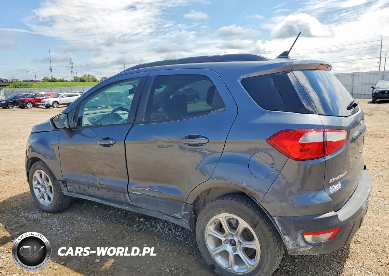 2018 Ford Ecosport Se VIN:MAJ3P1TE0JC165543 - 2