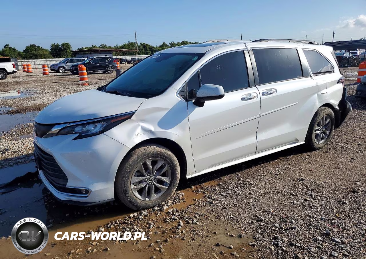 2022 Toyota Sienna Xle VIN:5TDYRKEC0NS082288 - 1