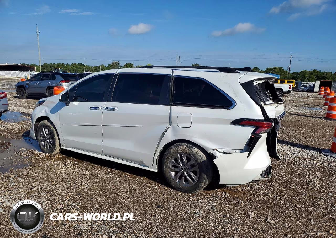 2022 Toyota Sienna Xle VIN:5TDYRKEC0NS082288 - 2