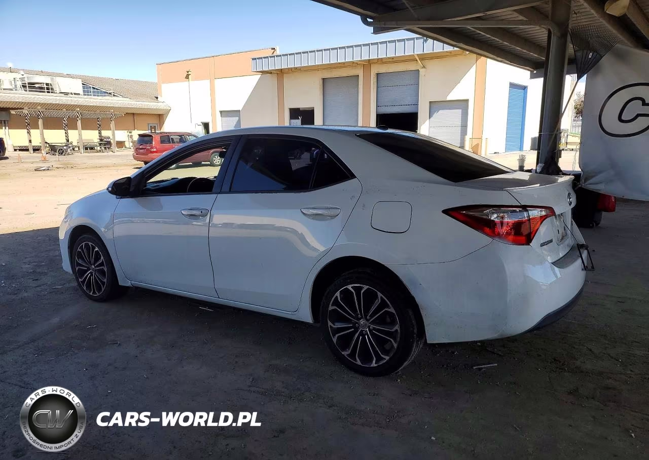 2014 Toyota Corolla S Plus VIN:5YFBURHE6EP072917 - 2