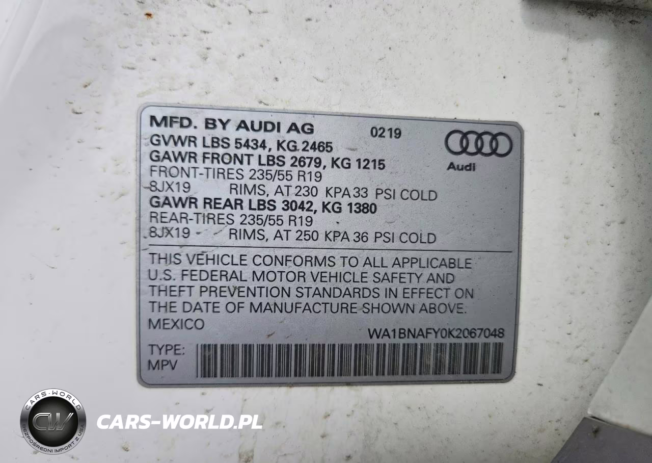2019 Audi Q5 Premium Plus VIN:WA1BNAFY0K2067048 - 14