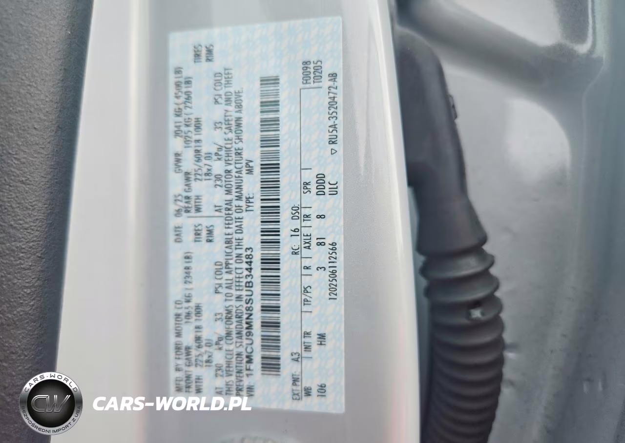 2025 Ford Escape St Line VIN:1FMCU9MN8SUB34483 - 13