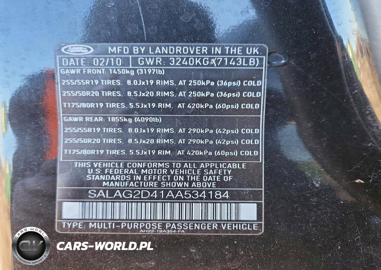 2010 Land Rover Lr4 Hse VIN:SALAG2D41AA534184 - 14