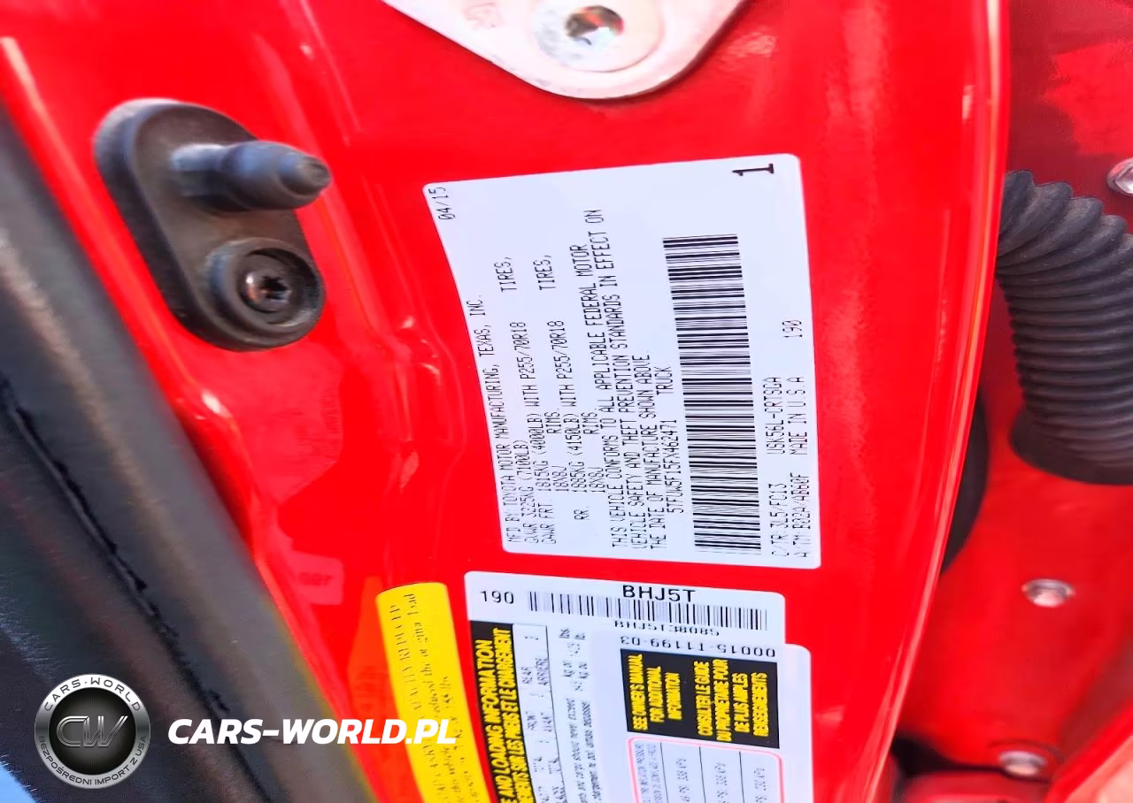 2015 Toyota Tundra Sr5 VIN:5TFUW5F15FX462471 - 12