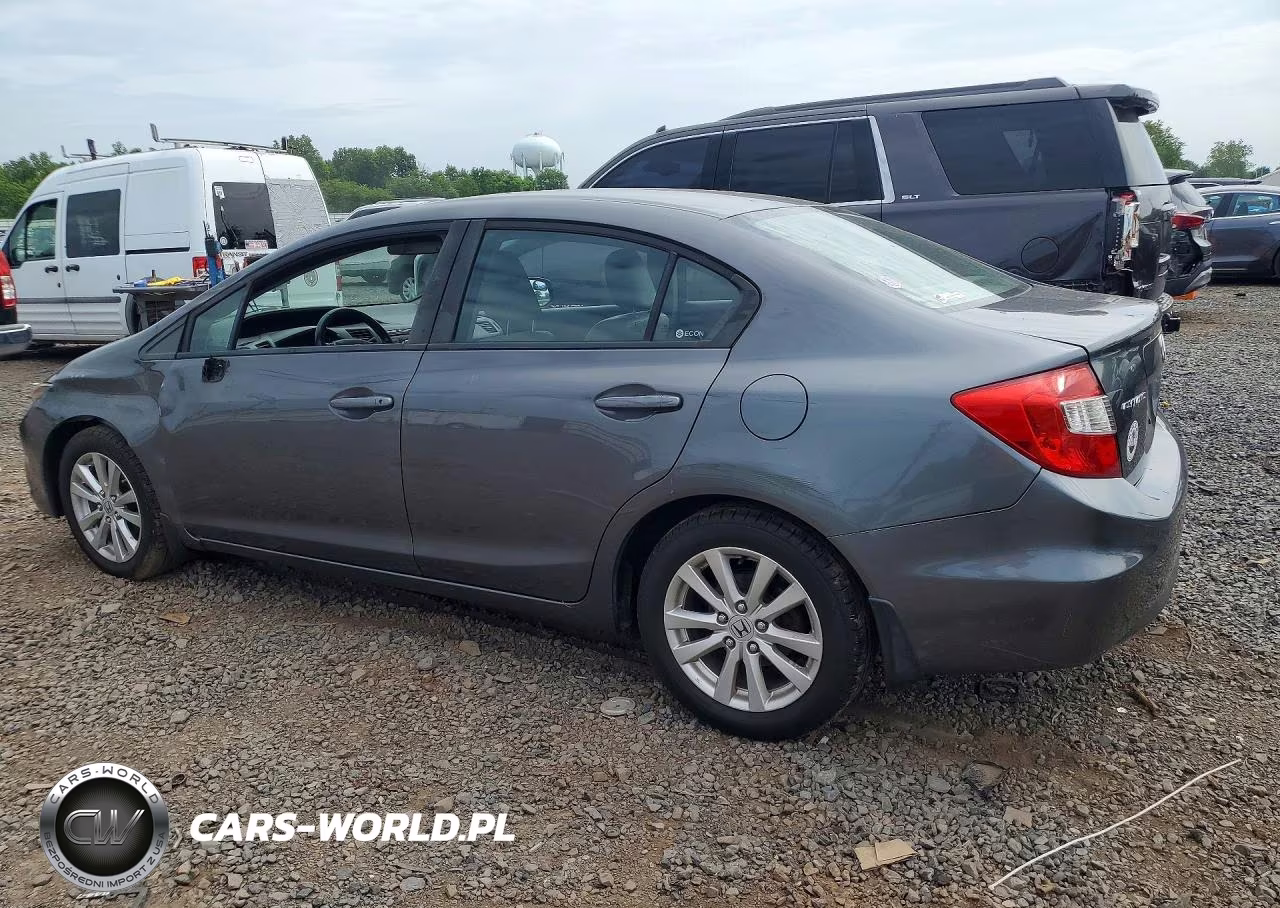 2012 Honda Civic Exl VIN:19XFB2F91CE315696 - 2