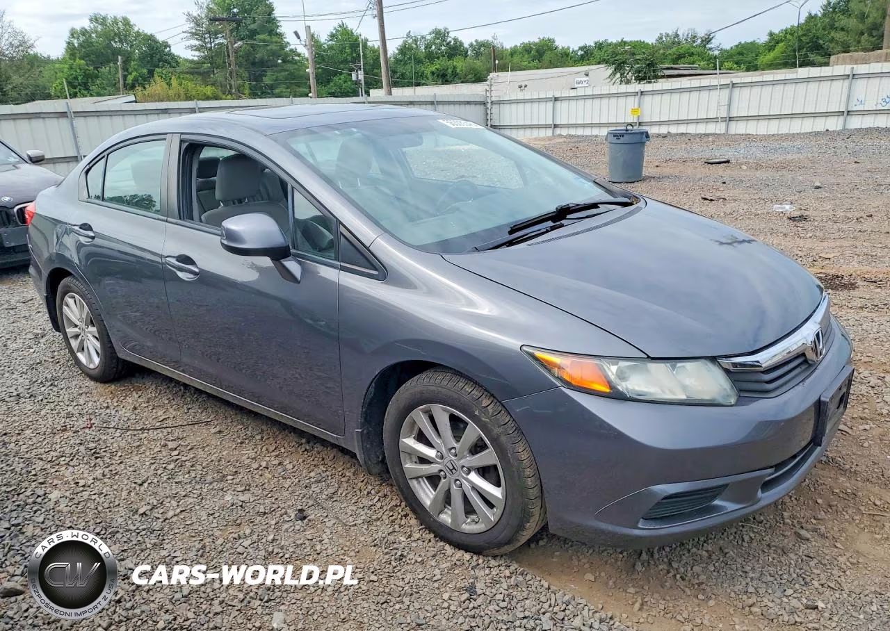 2012 Honda Civic Exl VIN:19XFB2F91CE315696 - 4