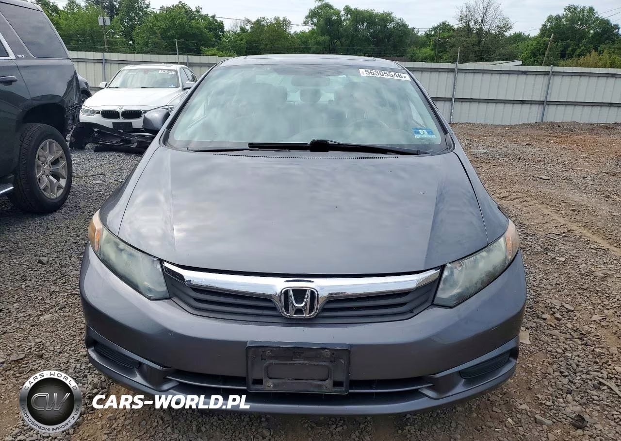 2012 Honda Civic Exl VIN:19XFB2F91CE315696 - 5