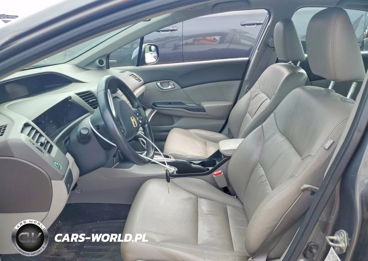 2012 Honda Civic Exl VIN:19XFB2F91CE315696 - 7