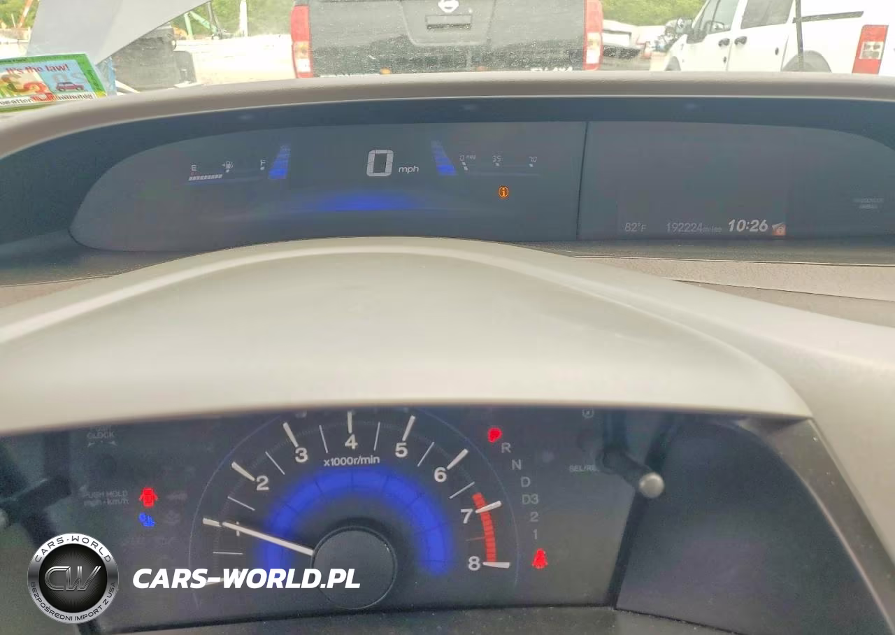 2012 Honda Civic Exl VIN:19XFB2F91CE315696 - 9