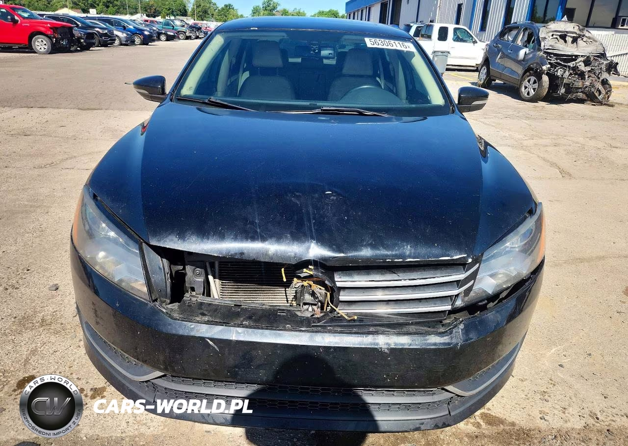 2014 Volkswagen Passat Se VIN:1VWBS7A38EC082776 - 5