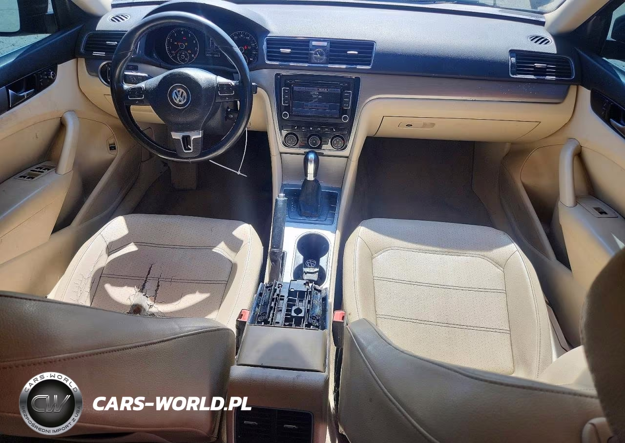 2014 Volkswagen Passat Se VIN:1VWBS7A38EC082776 - 8