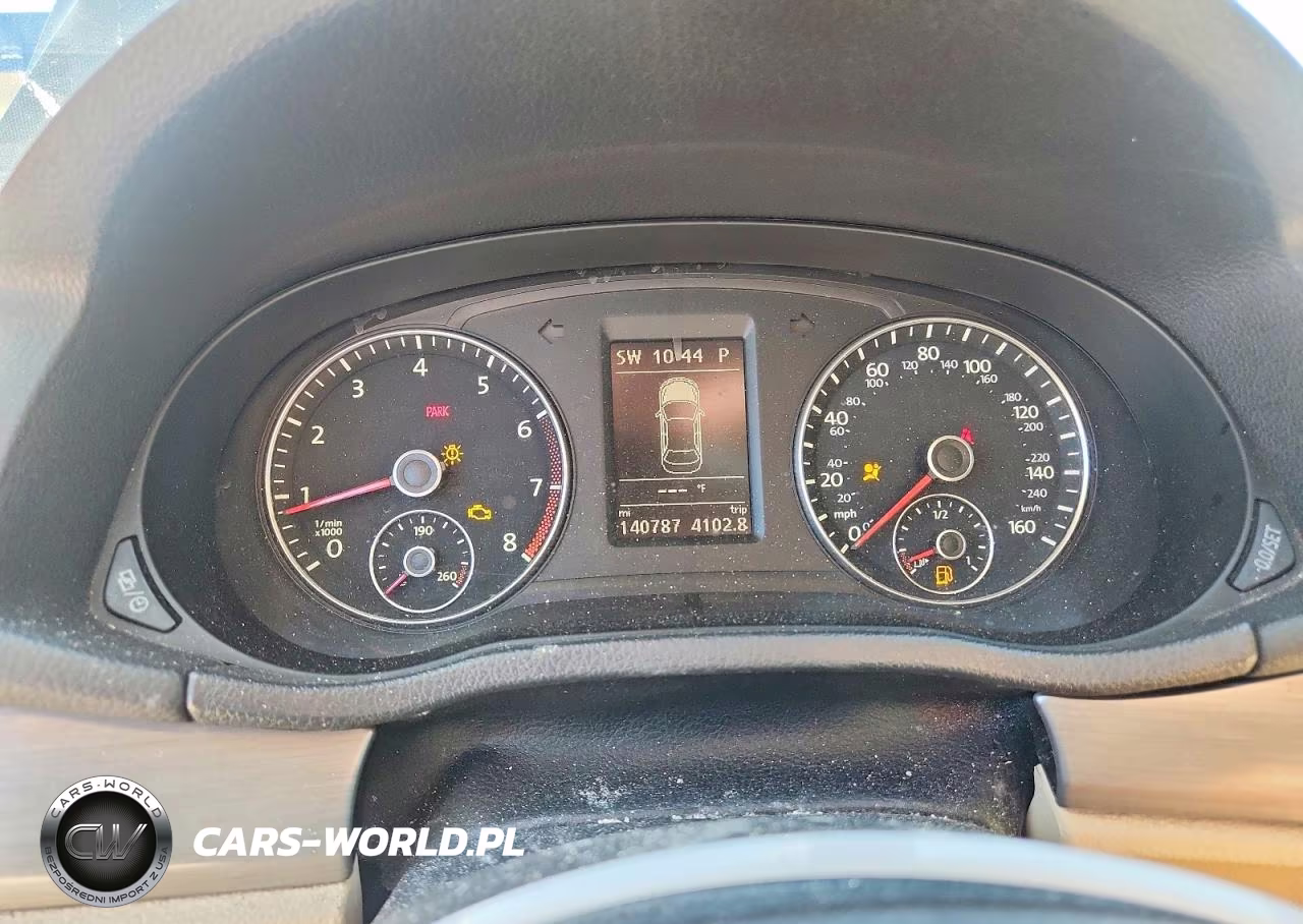 2014 Volkswagen Passat Se VIN:1VWBS7A38EC082776 - 9