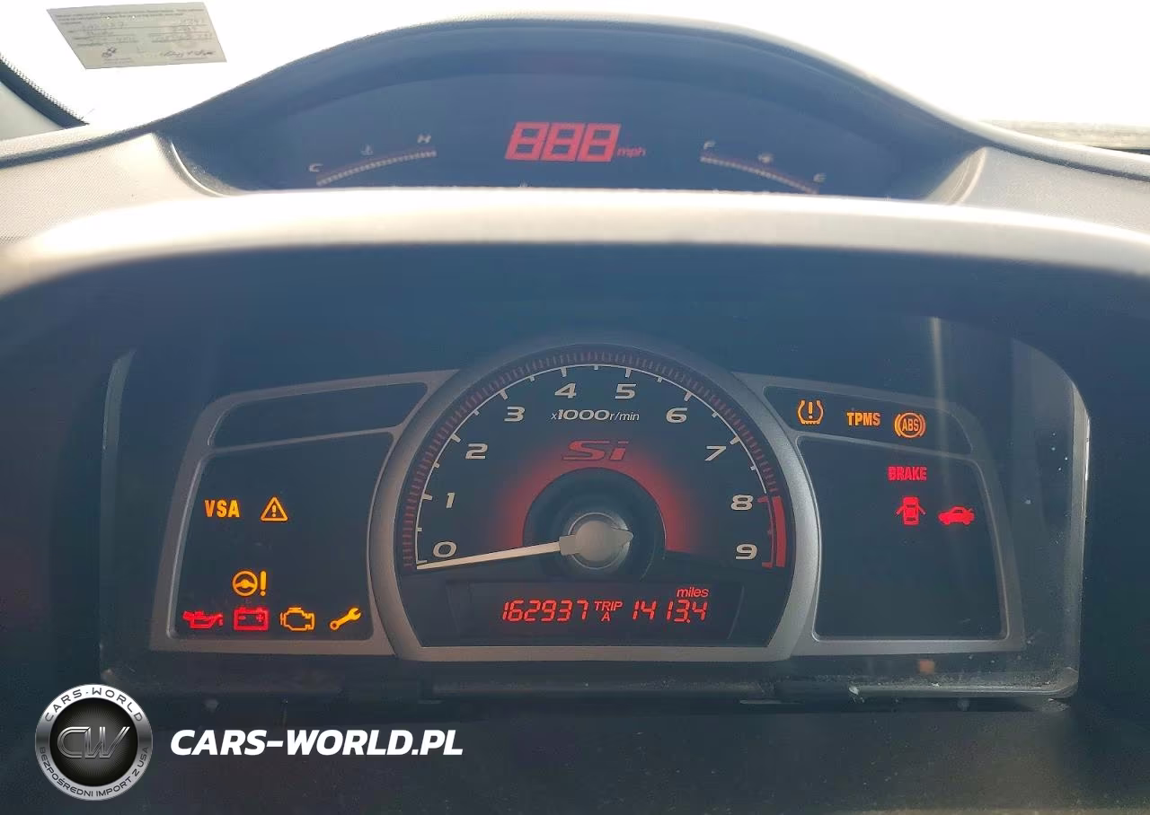 2009 Honda Civic Si VIN:2HGFA55539H708391 - 9
