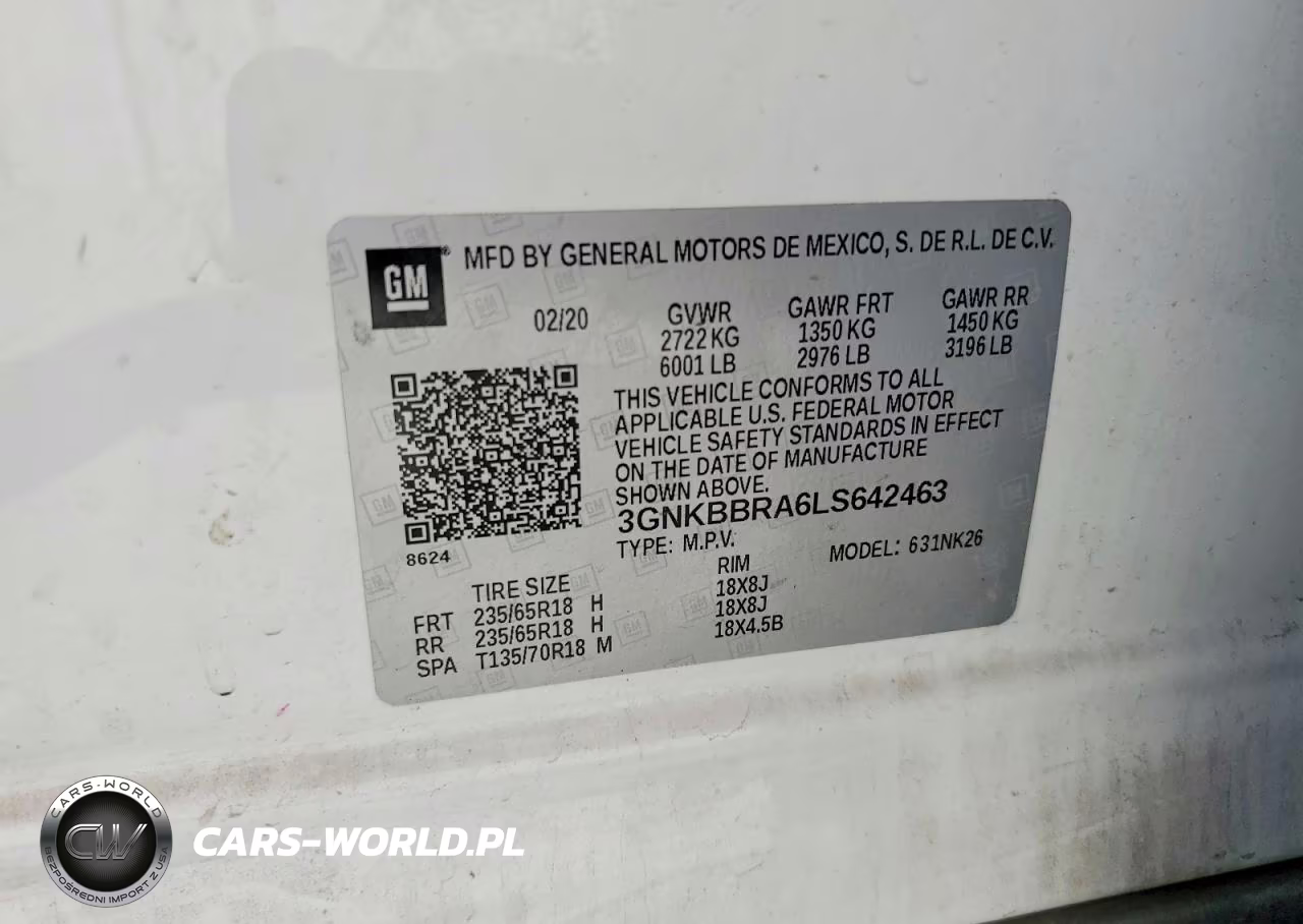2020 Chevrolet Blazer 1Lt VIN:3GNKBBRA6LS642463 - 13