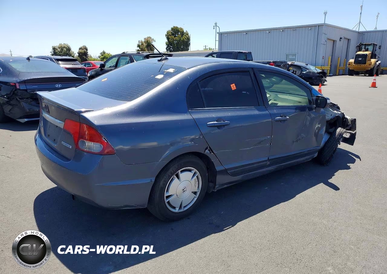 2009 Honda Civic Hybrid VIN:JHMFA36279S011207 - 3