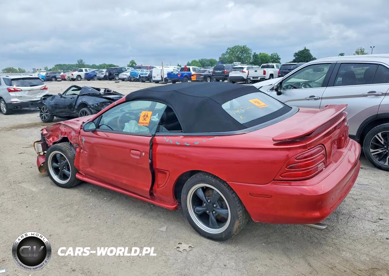 1994 Ford Mustang Gt VIN:1FALP45T6RF149726 - 2