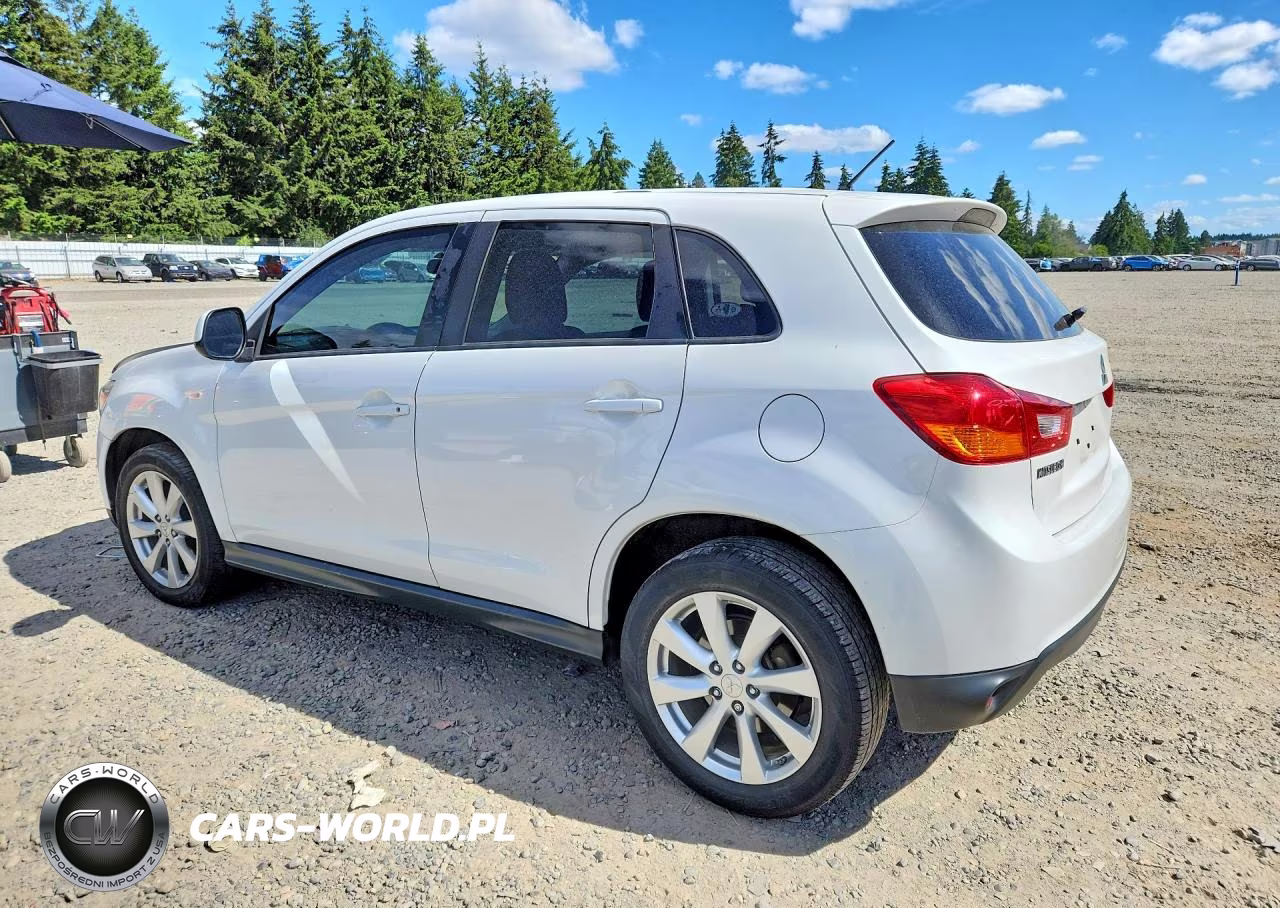 2014 Mitsubishi Outlander Sport Es VIN:4A4AP3AU8EE008658 - 2