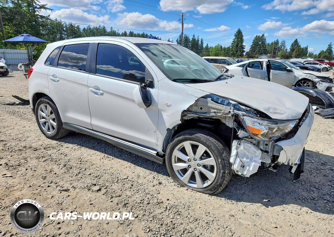 2014 Mitsubishi Outlander Sport Es VIN:4A4AP3AU8EE008658 - 4