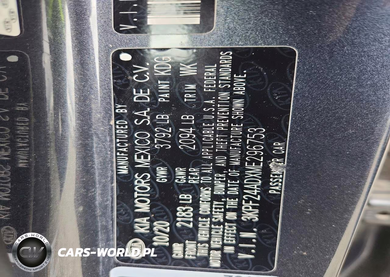 2021 Kia Forte Lxs VIN:3KPF24ADXME296753 - 13