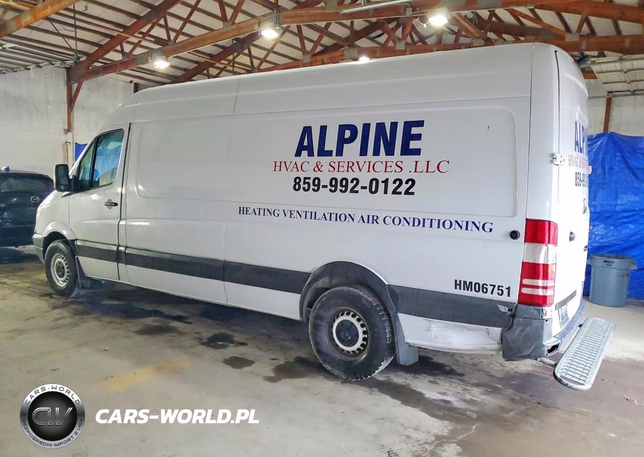 2011 Mercedes Benz Sprinter 2500 Delivery Van VIN:WD3PE8CB2B5569279 - 2