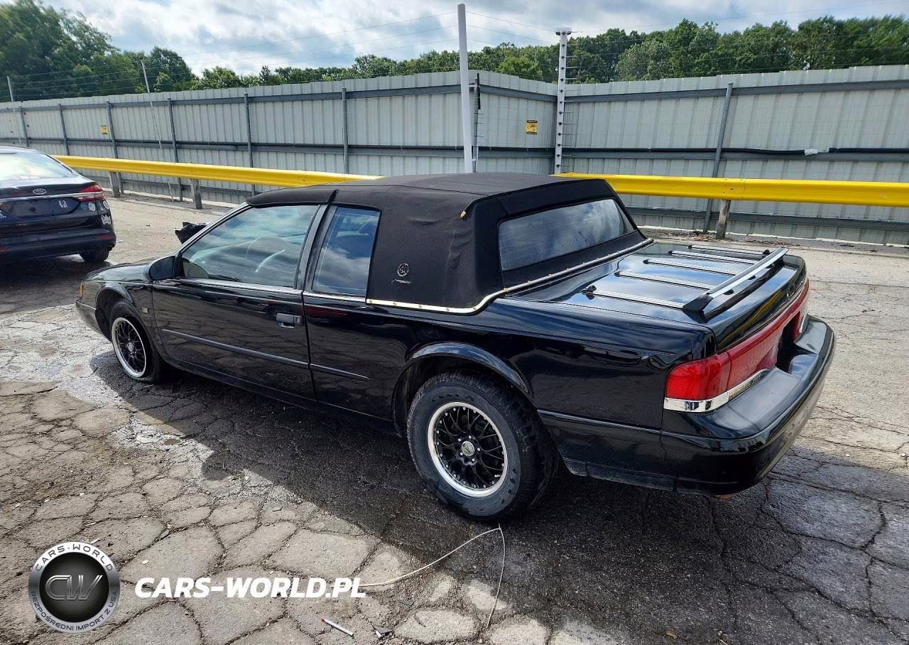 1994 Mercury Cougar Xr7 VIN:1MELM62W3RH621316 - 2
