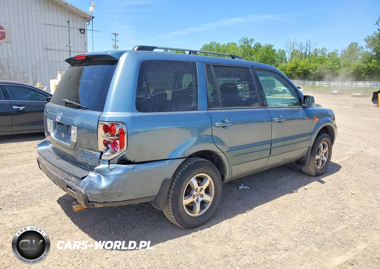 2008 Honda Pilot Ex VIN:5FNYF18428B004580 - 3