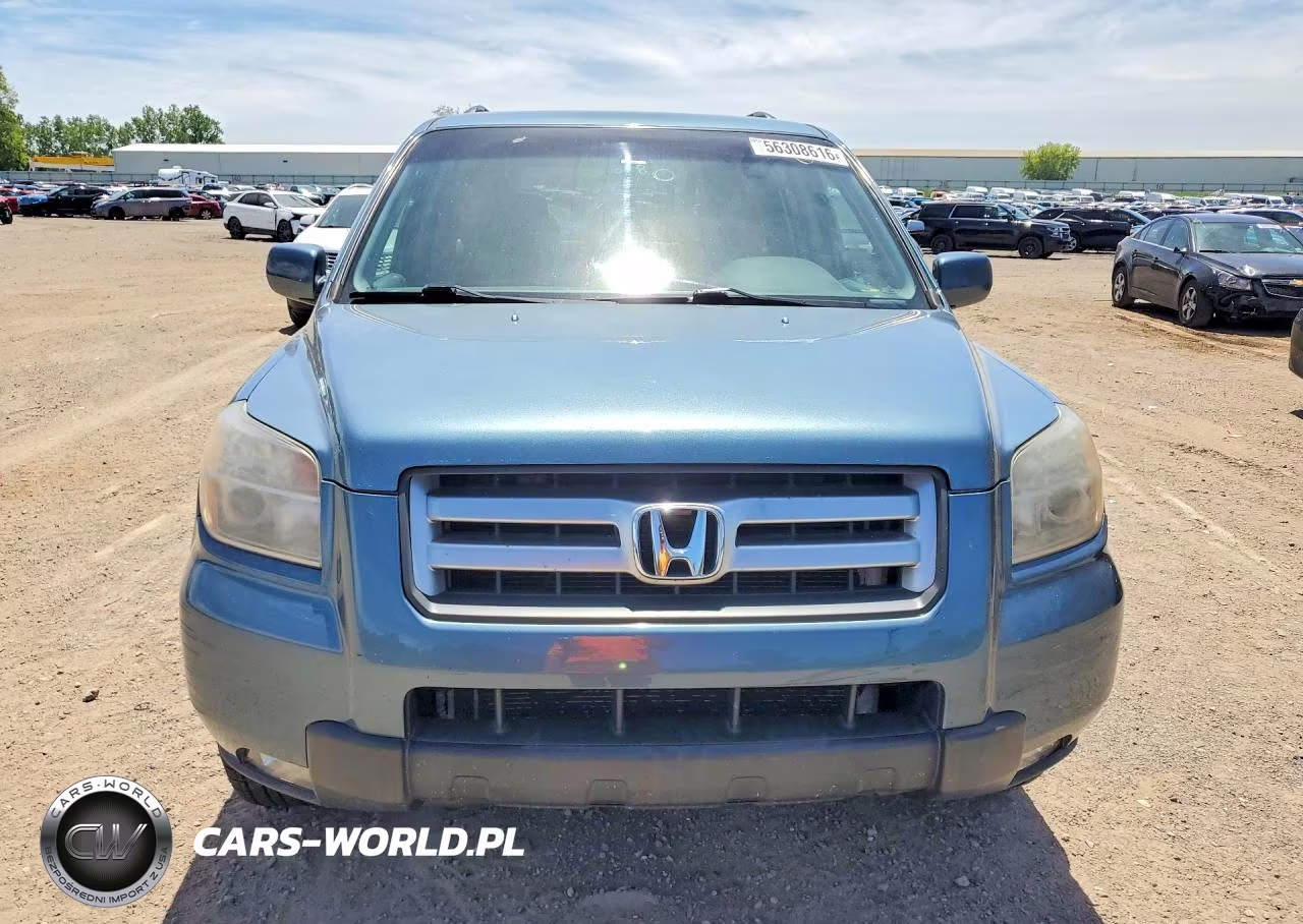 2008 Honda Pilot Ex VIN:5FNYF18428B004580 - 5