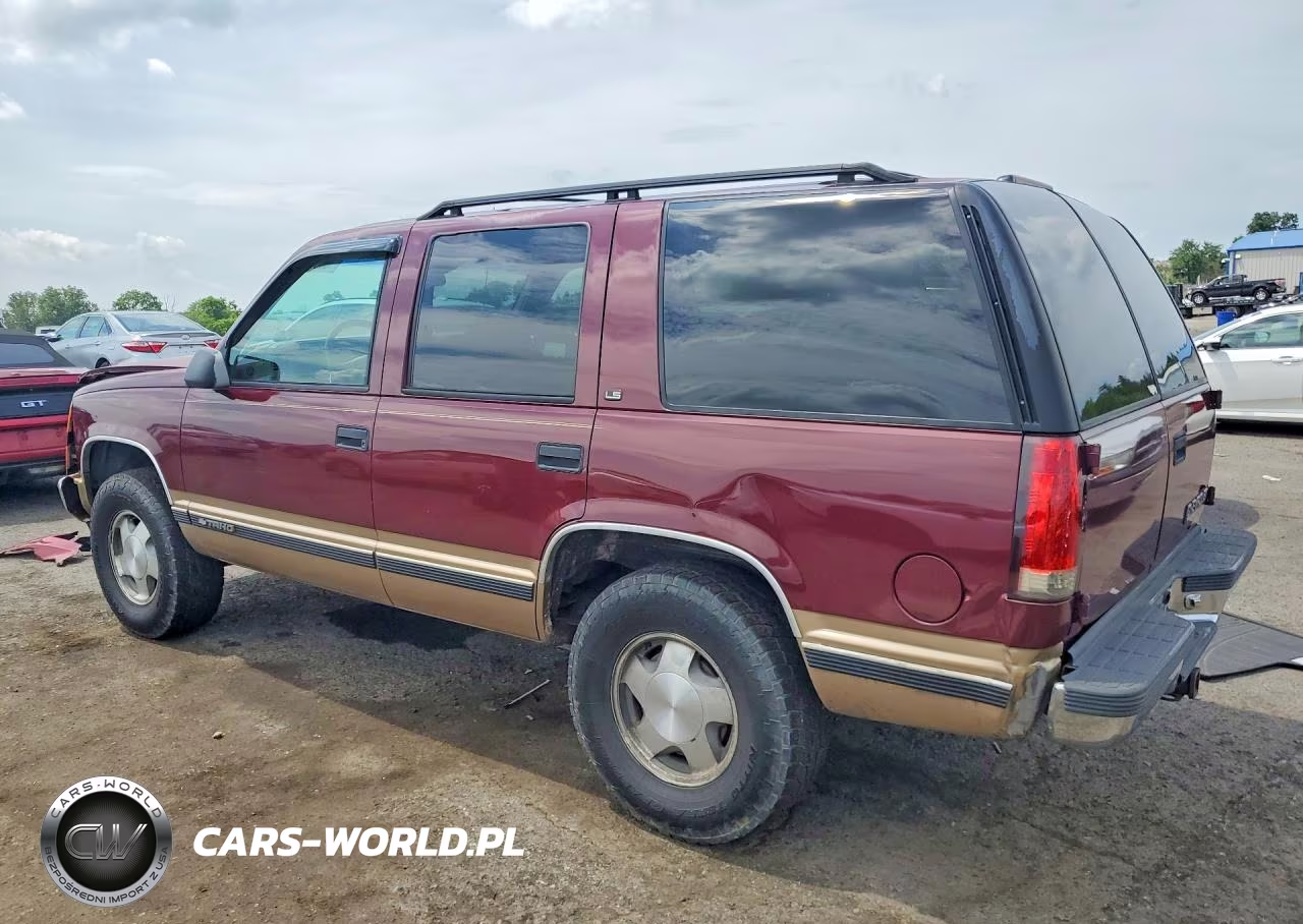 1999 Chevrolet Tahoe K1500 VIN:1GNEK13R4XJ356995 - 2