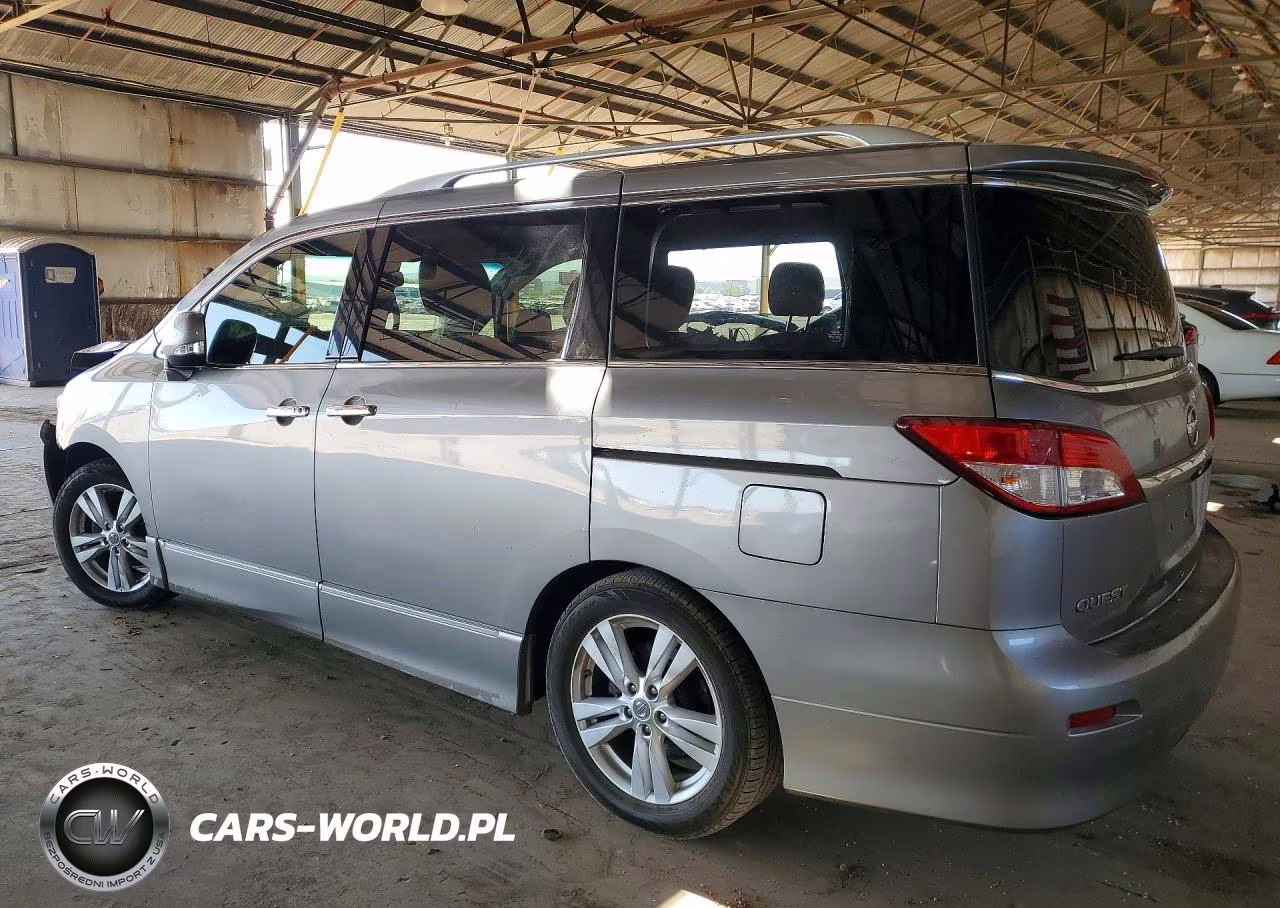 2011 Nissan Quest 3.5 S VIN:JN8AE2KP2B9003416 - 2